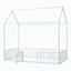 Metal House Bed With Fence And Door