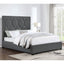 Maille - Panel Bed With Scalloped Headboard