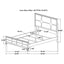 Gwendolyn - Queen Panel Bed With LED Headboard - White
