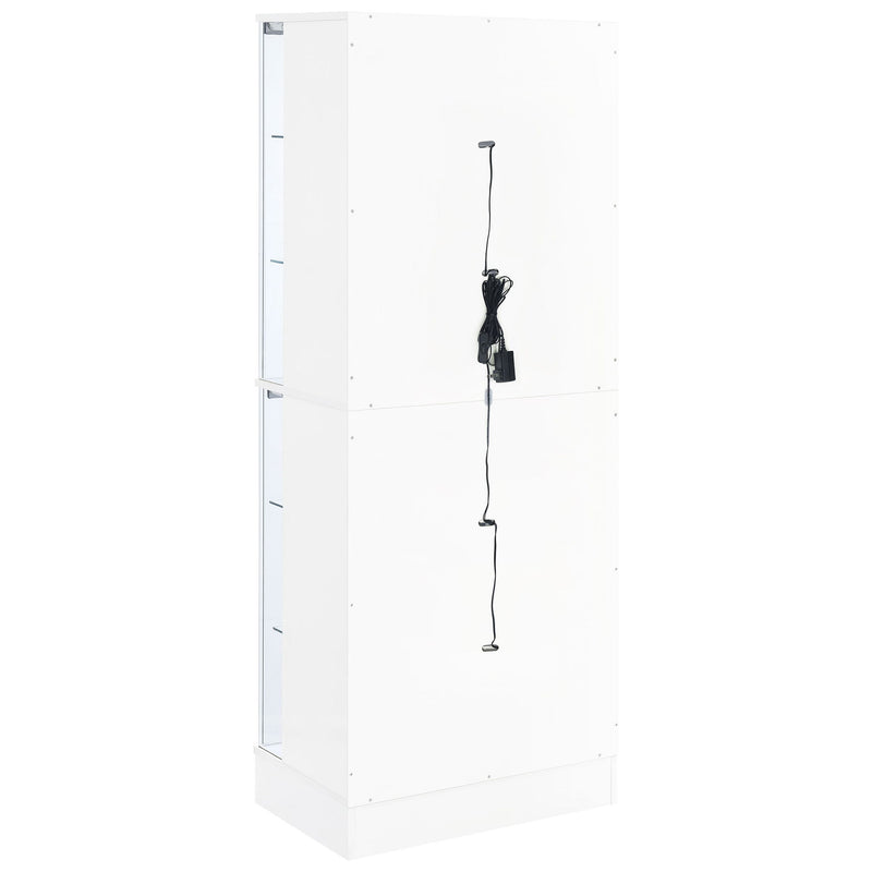 Gilbert - 4 Door LED Curio Display Cabinet