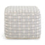 Noreen - Upholstered Square Pouf