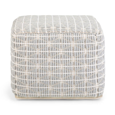 Noreen - Upholstered Square Pouf
