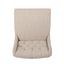 Solstara - Upholstered Dining Barstool With Button Tufted And Wing Back