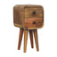 Curved Nightstand,