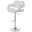 Adjustable Bar Stool With Upholstery