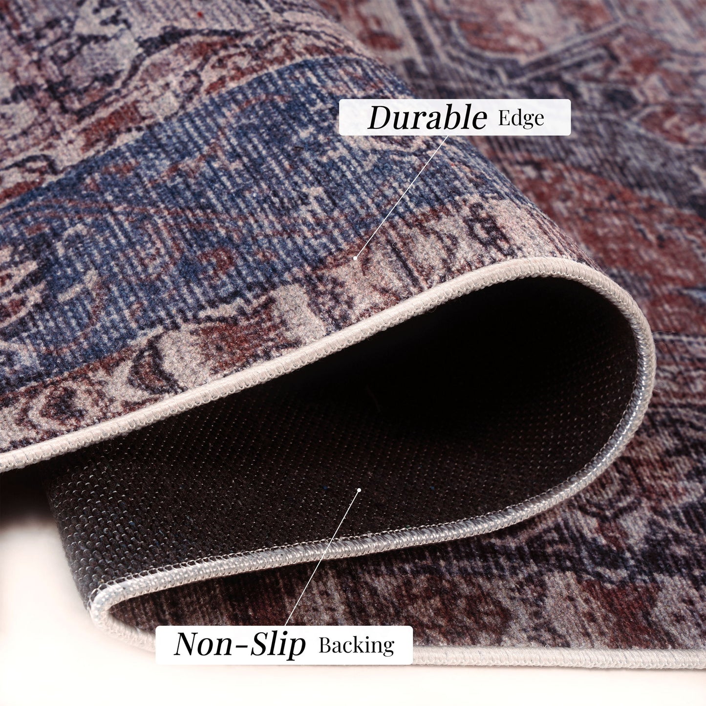 Maval - Unique Washable Area Rug