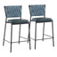 Tania - Braided Contemporary Counter Stool (Set of 2)