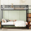 Bunk Bed With Lateral Storage Ladder And Wardrobe