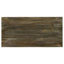 Roman - Rectangular Double V Leg Dining Table - Brown