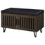 Clackamas - 2 Door Storage Bench With Padded Seat