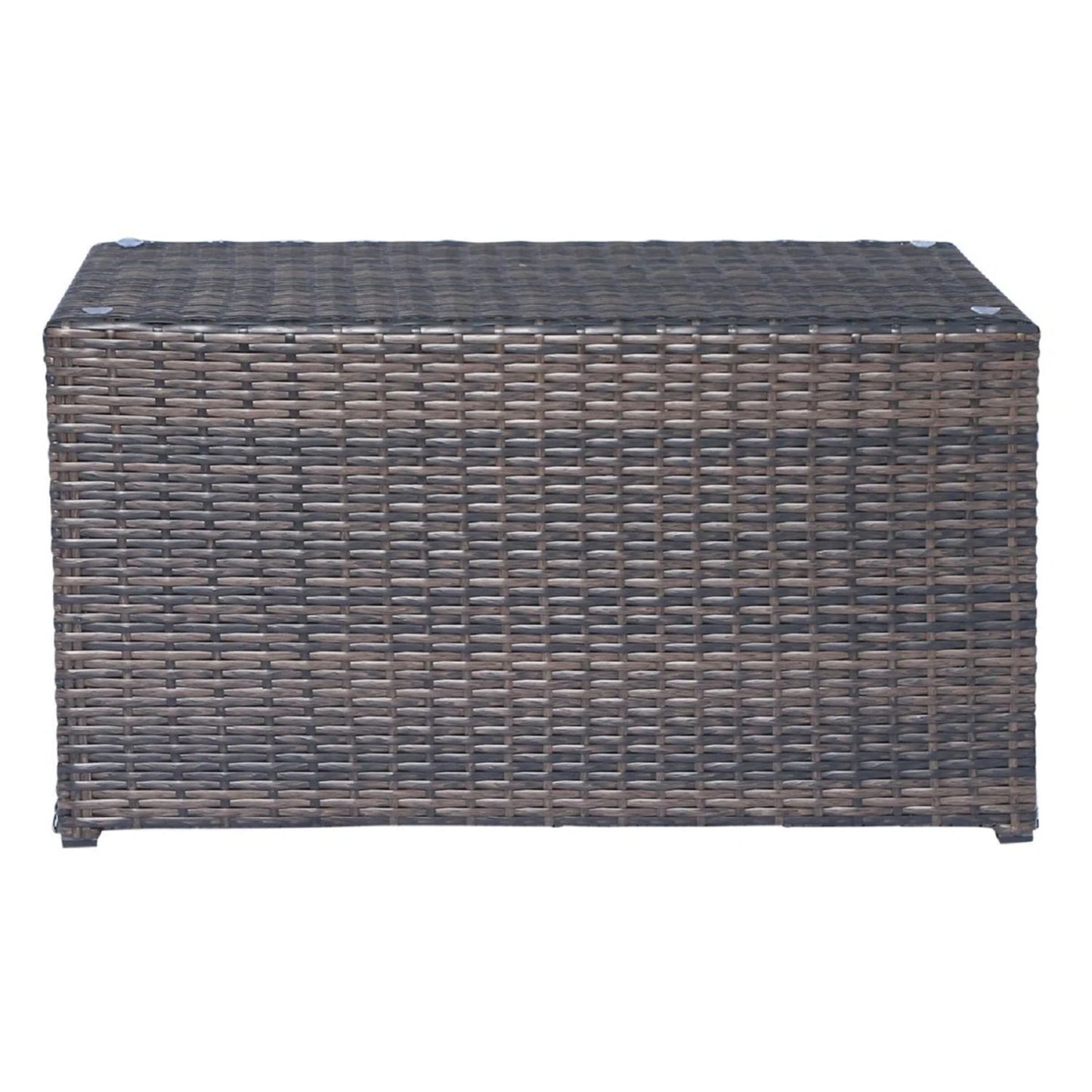 Comfortable Modern Patio Rattan Sectional Set With Cushions