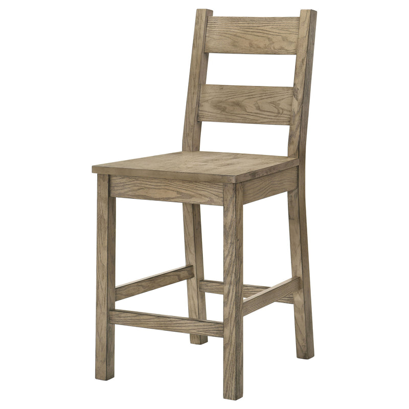 Cressley - Counter Chair (Set of 2) - Light Oak
