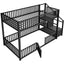 Bunk Bed With Storage Ladder, Compact Design