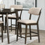 Rex - Open Back Counter Chair (Set of 2) - Brown