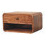 Curve Upper Slot Floating Nightstand