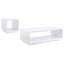 Fletcher - 2 Piece Coffee And End Table Set - Gloss White