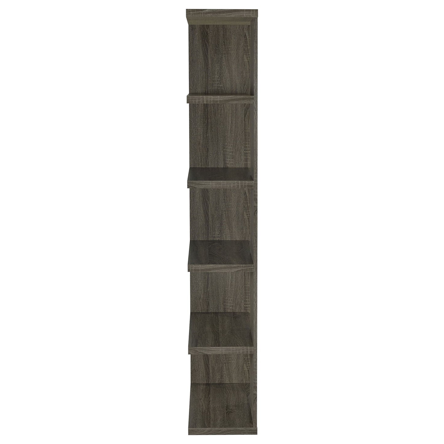 5 Shelf Bookcase - Gray