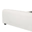 Luxury Upholstered Bed Frame With Curved Headboard & Footboard