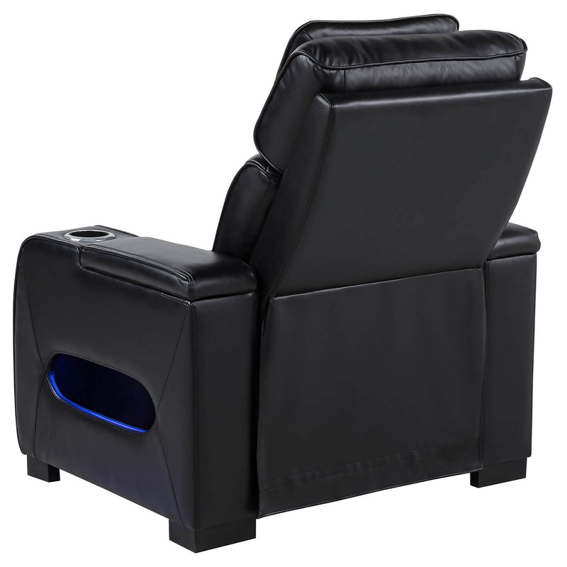 Isadora - Power Recliner With Dual Power Adjustments - Black