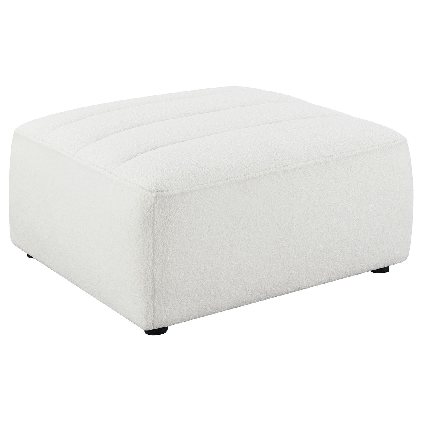 Nevve - 6 Piece Upholstered Tufted Sectional - Ivory