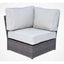 Modern Rattan Wicker Seating Group With Cushions