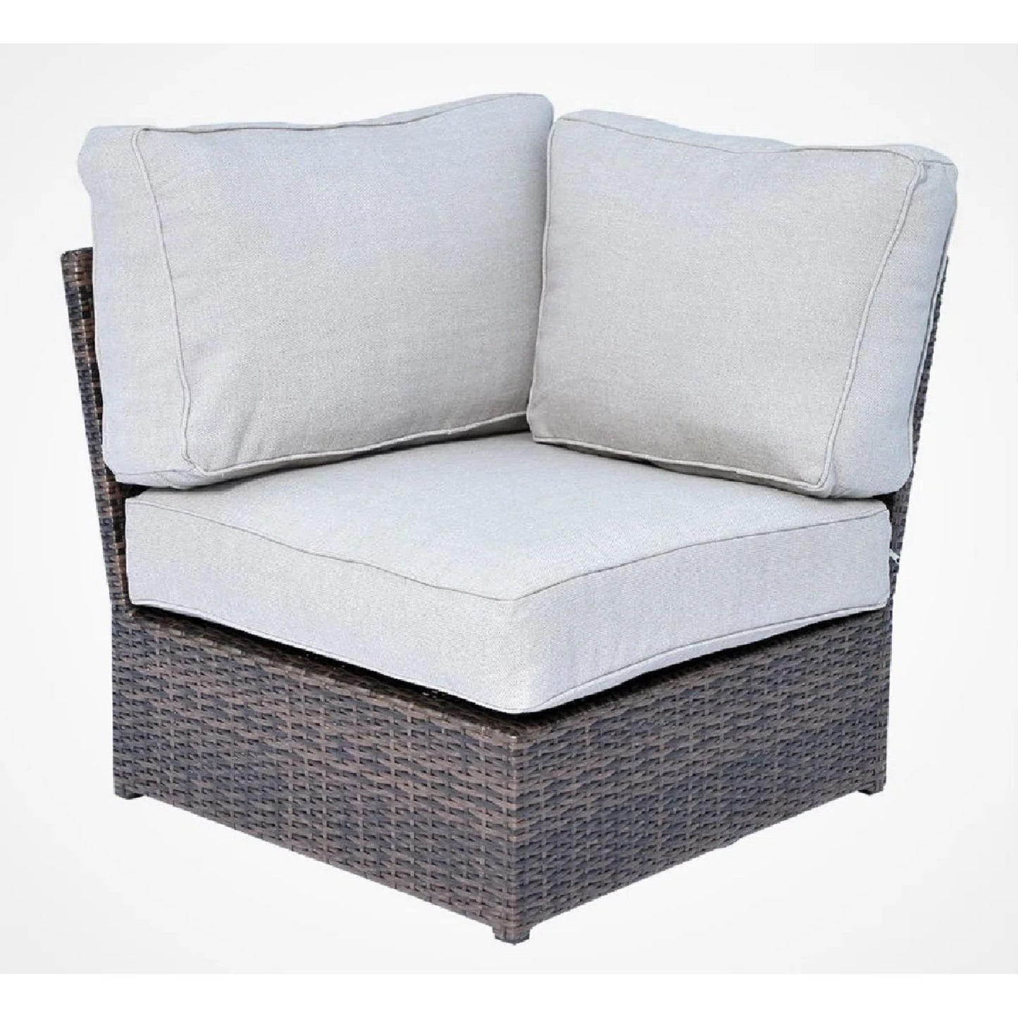 Modern Rattan Wicker Seating Group With Cushions