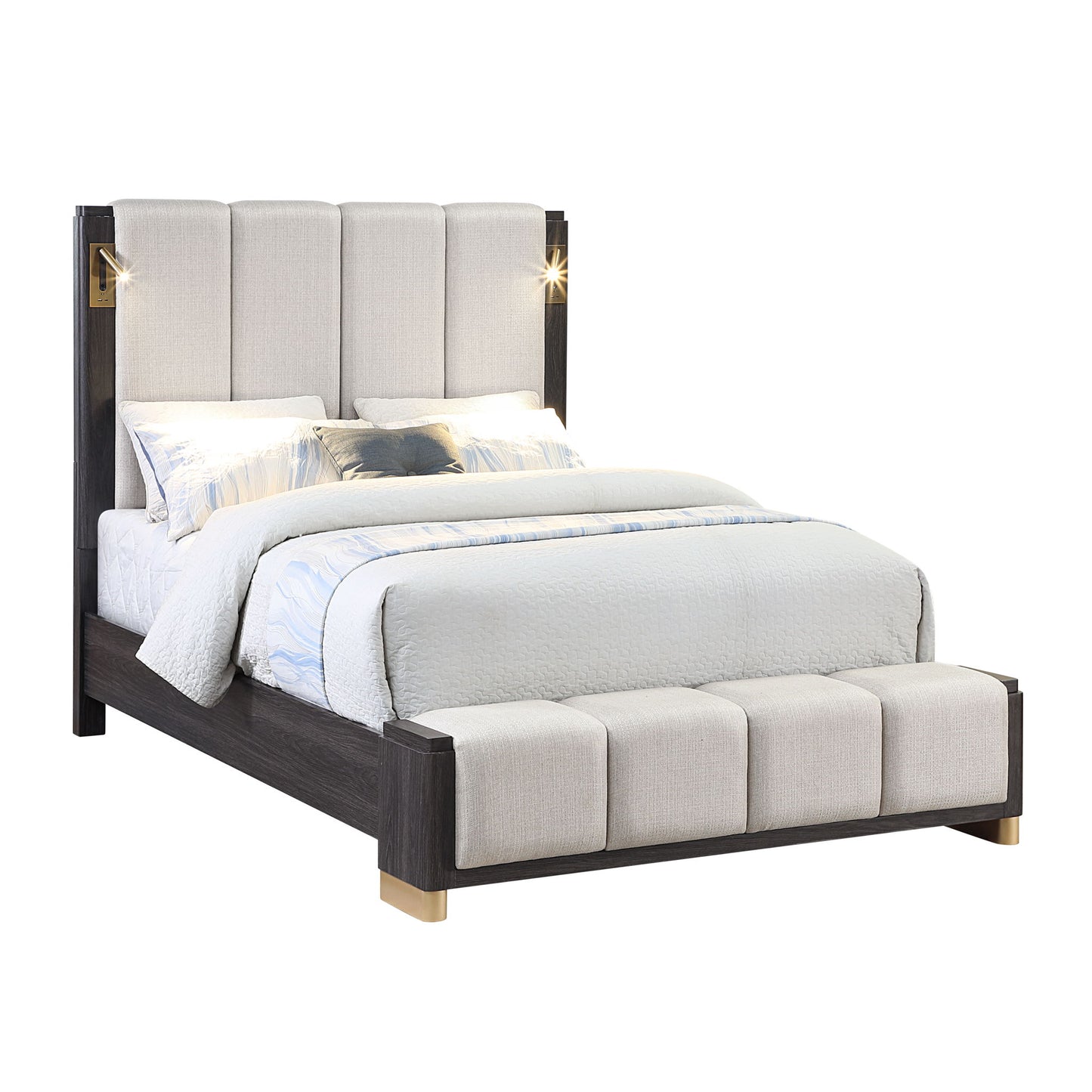 Clifton - Bedroom Set With Upholstered Headboard