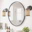 Reef - Single Lights Wall Sconce With Natural Shade Rustic Wicker Wall Light - Black / Rattan