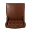 Solstara - Upholstered Dining Barstool With Button Tufted And Wing Back