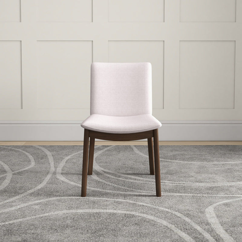 Laura - Mid-Century Modern Solid Wood Dining Chair (Set of 2)