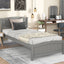 Platform Bed & Headboard, Footboard And Wood Slat Support