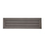 Modern Aluminum Outdoor Dining Bench With X Base - Dark Gray
