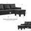 Jessica - Sofa Chaise