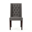 Sophisticated Tufted Dining Chair With High Back Design