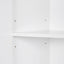 Modern Bathroom Storage Cabinet With Two Laundry Baskets, One Drawer, Adjustable Shelf