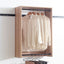 Devi - Wall Mounted Wood Closet System, Modular Units