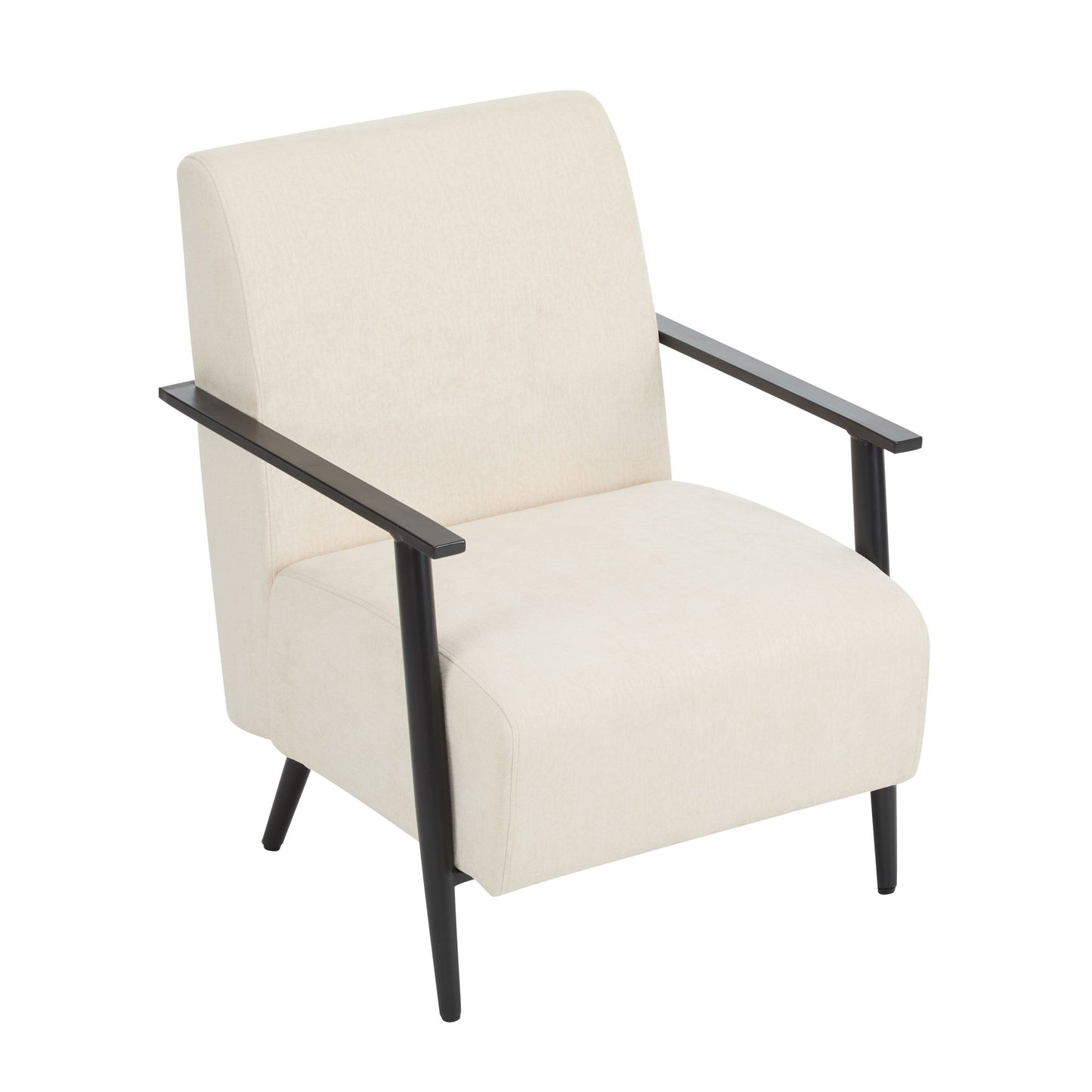 Modern Lounge Chair With Upholstery