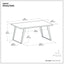 Lowry - Handcrafted Square Dining Table