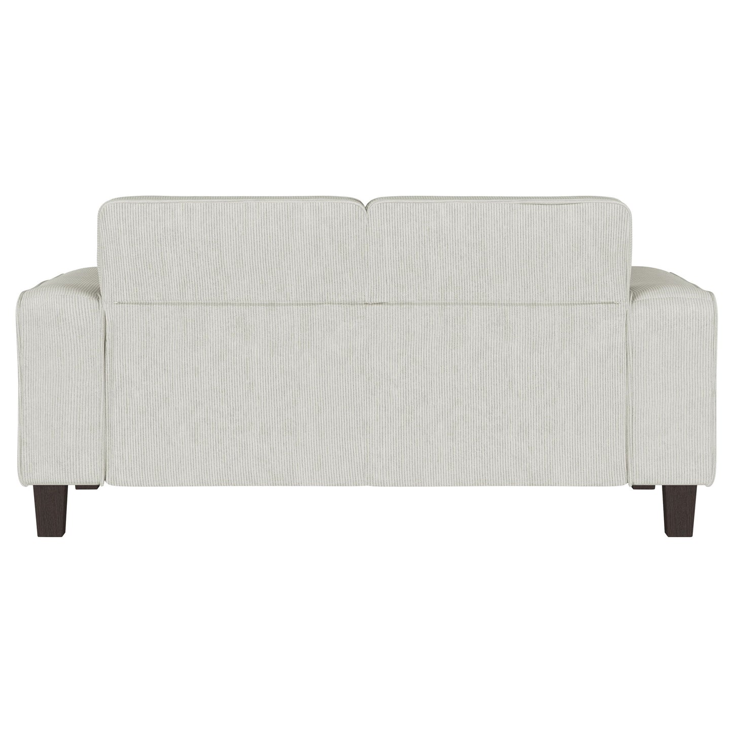 Xana - Track Arm Tufted Loveseat - Greige