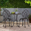 Charleston 3 Pieces Cast Bistro Set - Copper