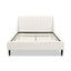 Aspen - Vertical Tufted Modern Headboard Platform Bed Set