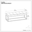 Candice - Ottoman Bench - Tan / Black