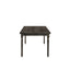 Claudia II - Weathered 7 Pieces Dining Room Set - Gray
