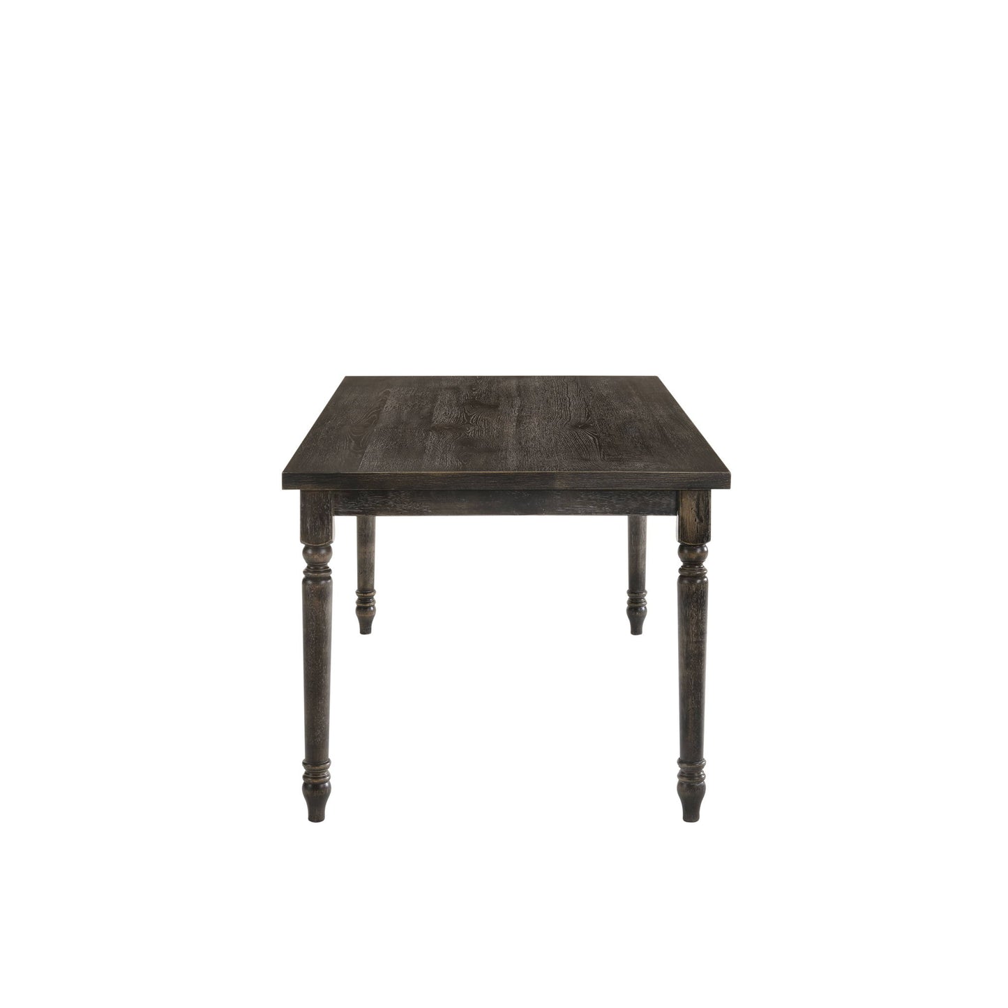 Claudia II - Weathered 7 Pieces Dining Room Set - Gray