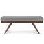 Chanelle - Mid-Century Ottoman Bench
