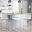 Fuji - Contemporary And Modern Elegance High Back Barstool