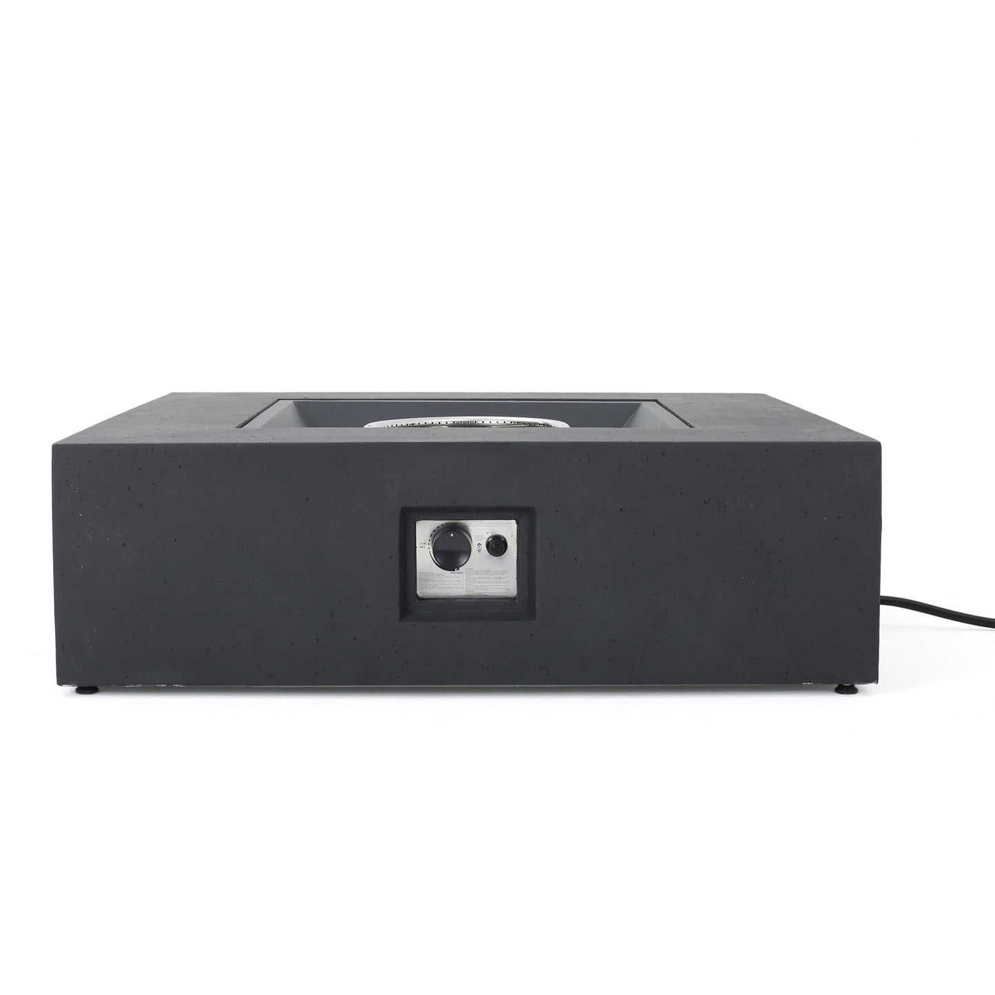 Modern 50, 000 Btu Square Fire Table With Propane Tank