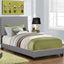 Bed, Upholstered, Transitional