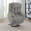 Beca - Upholstered Power Lift Recliner With Cupholders And USB Charging