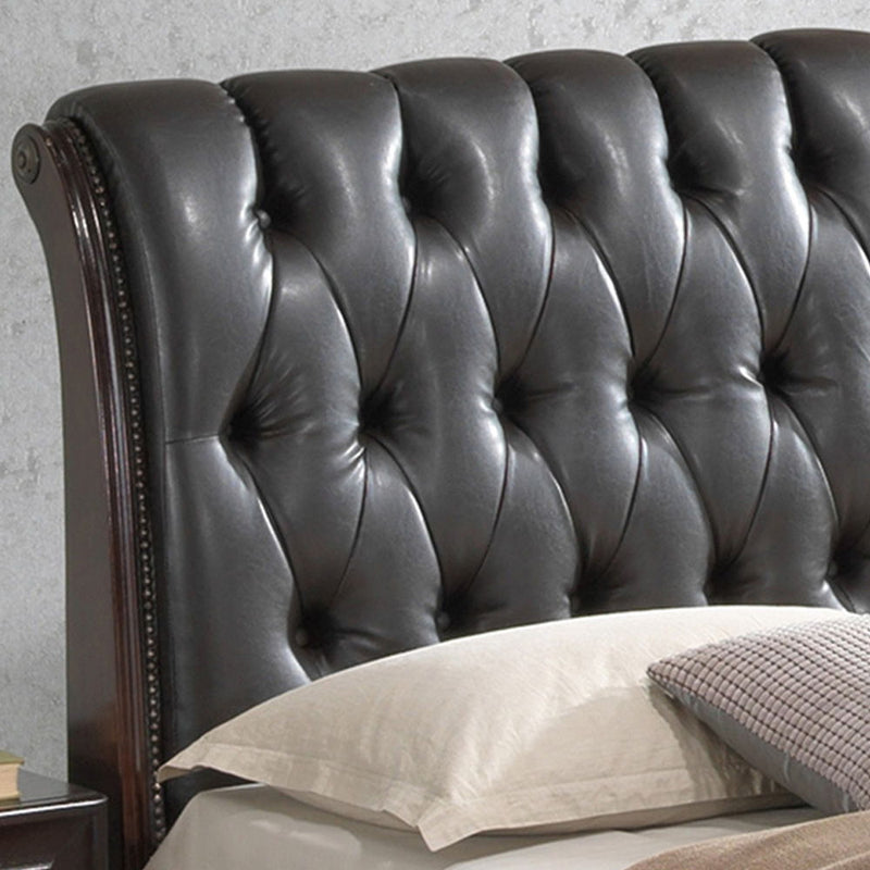 LaVita - Cama con almacenaje elegante de transición